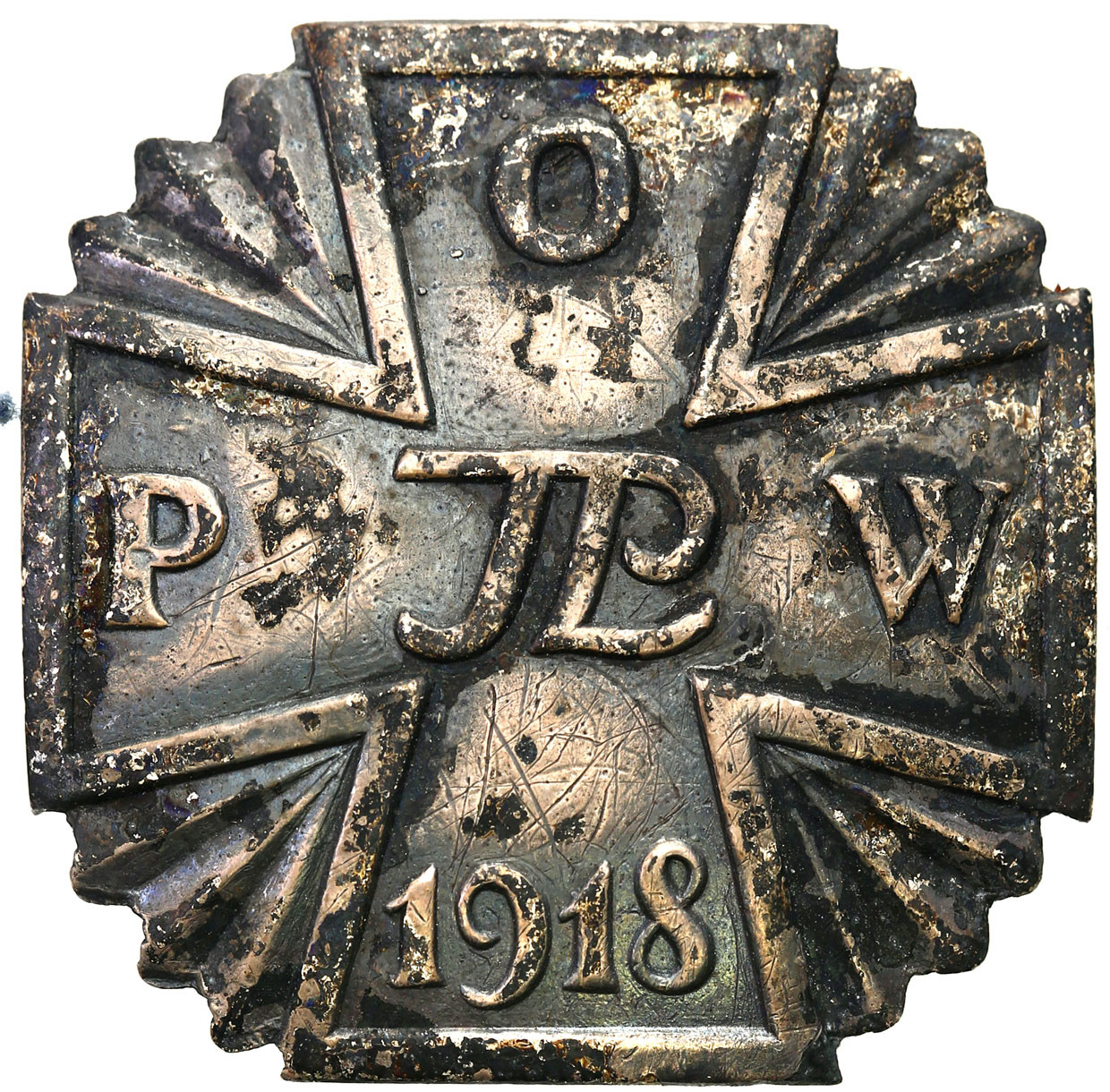 II RP. Odznaka POW - Polska Organizacja Wojskowa